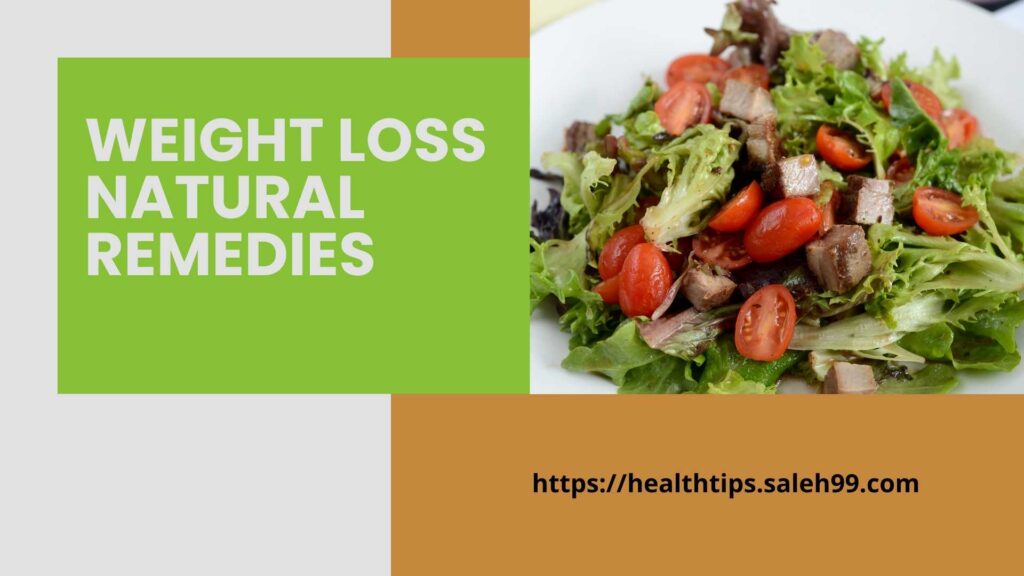 Weight Loss Natural Remedies